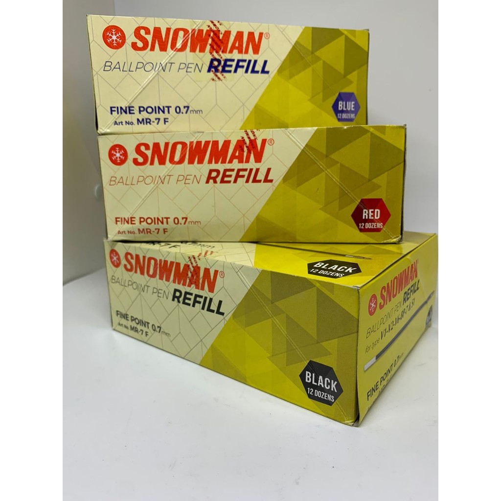 

[LUSIN] ISI BALLPOINT / REFILL PULPEN V1, V2, V6, BP-7 & S1 - 0.6/0.7MM