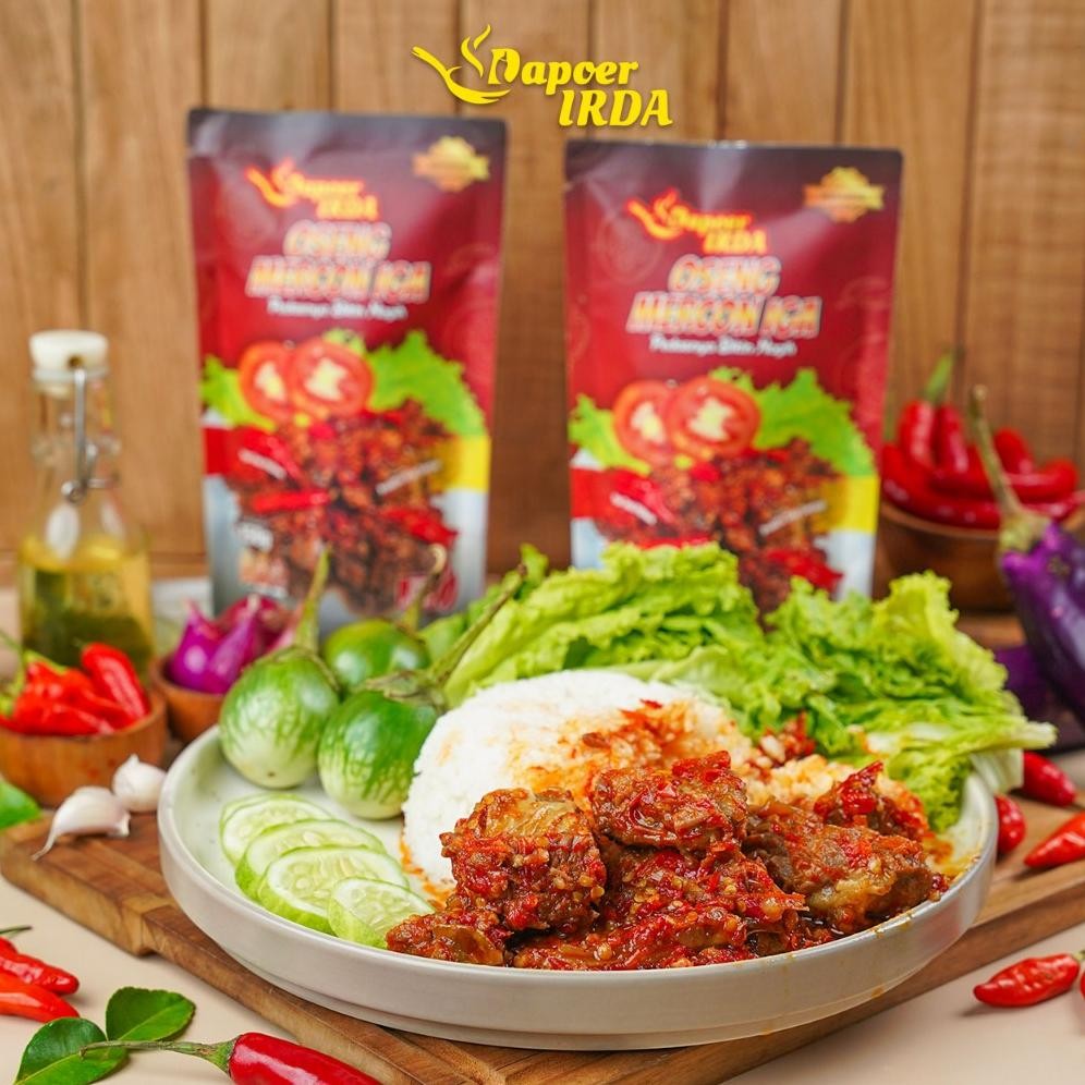 

Dapoer Irda Paket Combo 3 Oseng Mecon Iga
