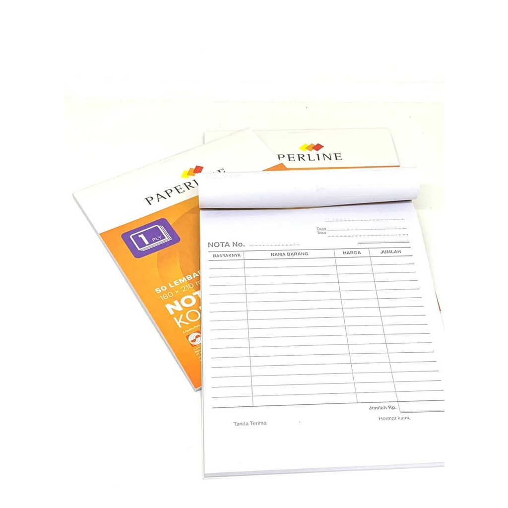 

PAPERLINE NOTA KONTAN BESAR 1 PLY - 2 PLY - 3 PLY