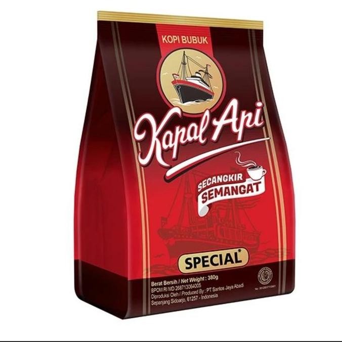 

baru kopi kapal api special merah 380gr - bubuk kopi kapal api original