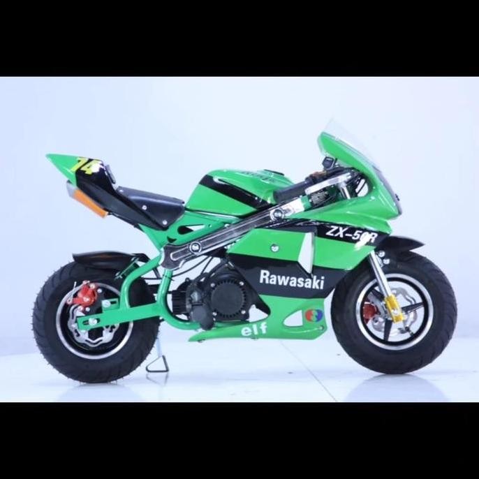 Mini Motor Medium Mini GP Pocket Bike 50cc 2tak Terbaru 2023 Not Lenka