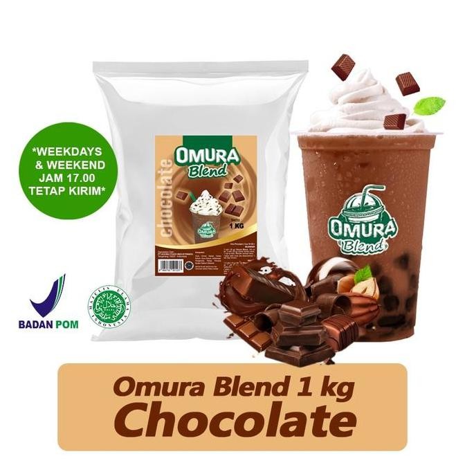 

baru omura bubuk minuman coklat 1kg - chocolate powder drink premium omura