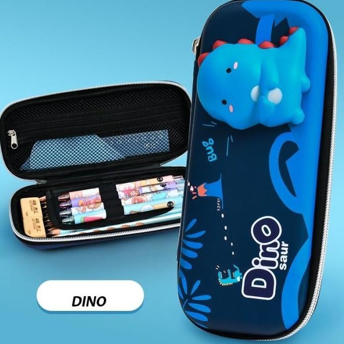 

Baru Kotak Pensil 3D Korea Cute Cartoon - Bahan Eva Waterproof Hardtop Pencil Case