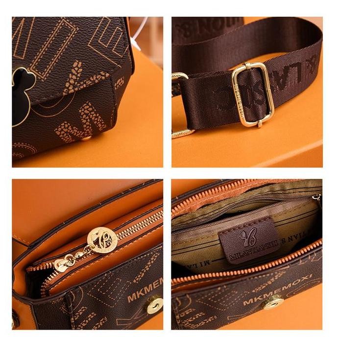 

Baru Tas Selempang Wanita Grosir 20421 - Bonus Paperbag - Korean Style Kekinian