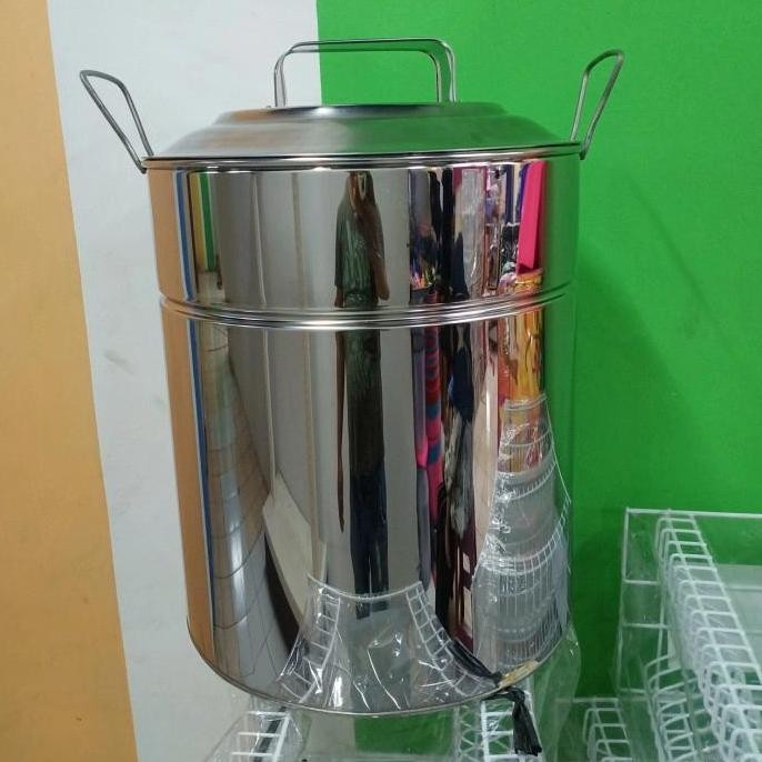 Panci Bakso Stenlis Ukuran 40Cm / Dandang Bakso Ukuran 40Cm