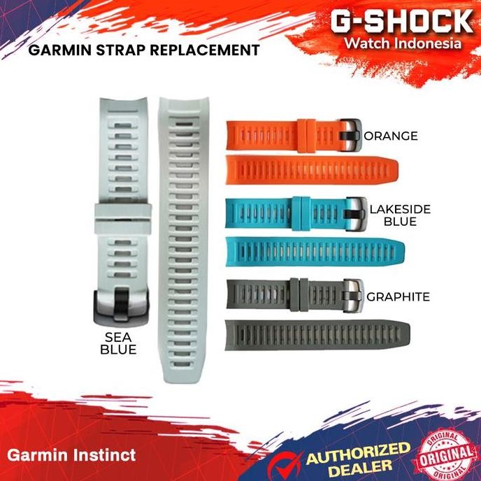 TERBARU - Premium Rubber Strap GARMIN Instinct / Strap Garmin Instinct Tactical