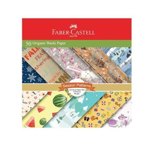 

Kertas Gami Washi R Motif Faber Castell 16X16 50 Lembar