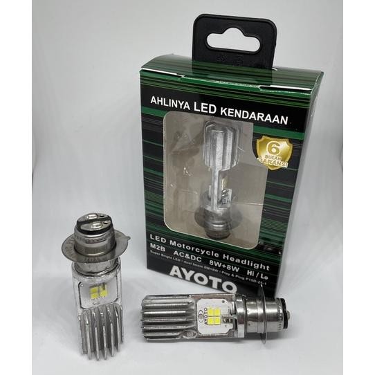 Lampu Led Motor Ayoto M2B H6 Acdc 8Watt8Watt