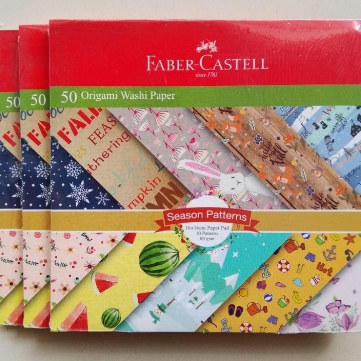 

Kertas Lipat Gami Faber Castell 1616 Besar Pak