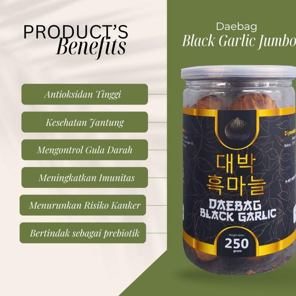 

Bla Garlic Daebag Bawang Hitam Tunggal Bla Garlic