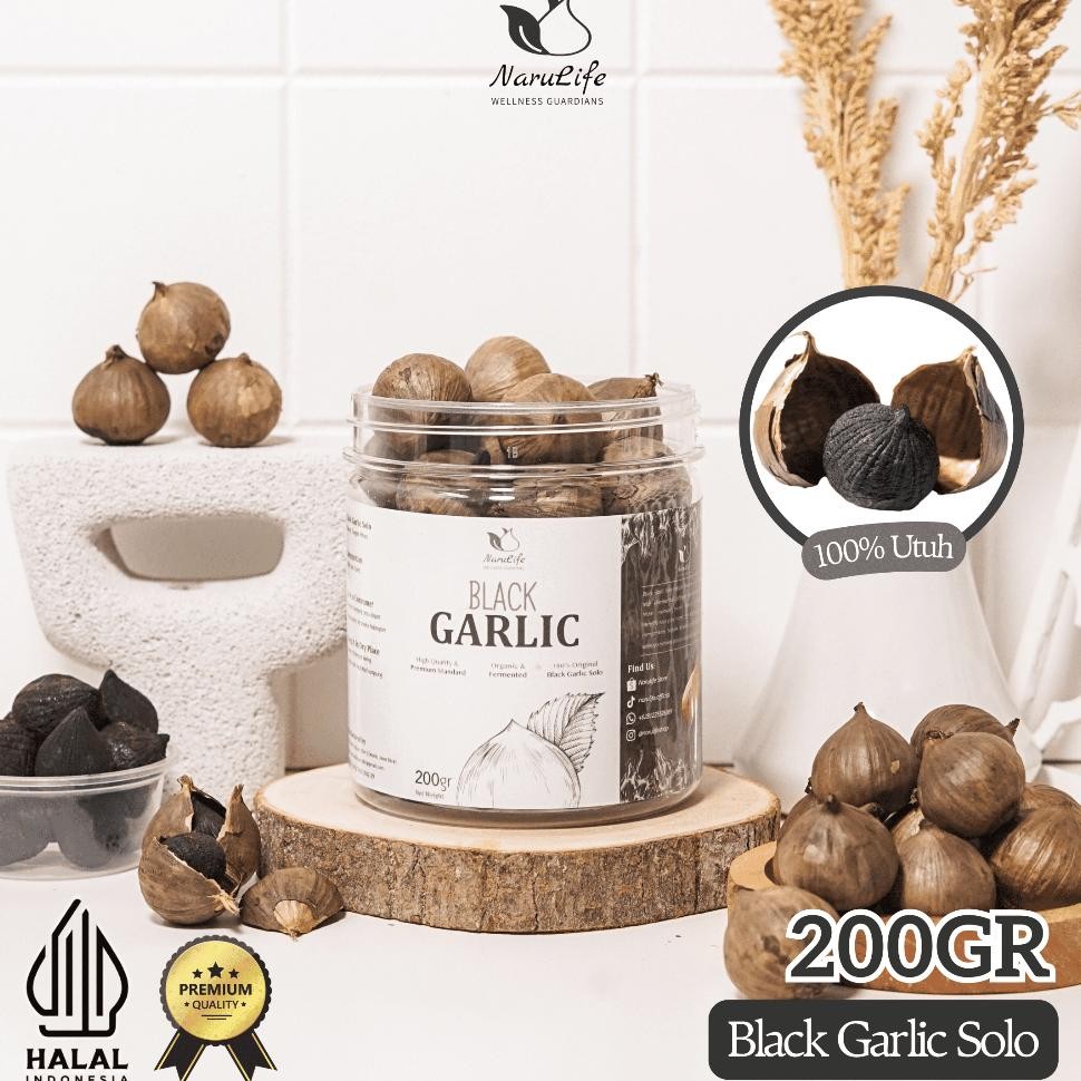 

Narulife Bla Garlic Solo Bawang Hitam Tunggal 200Gr
