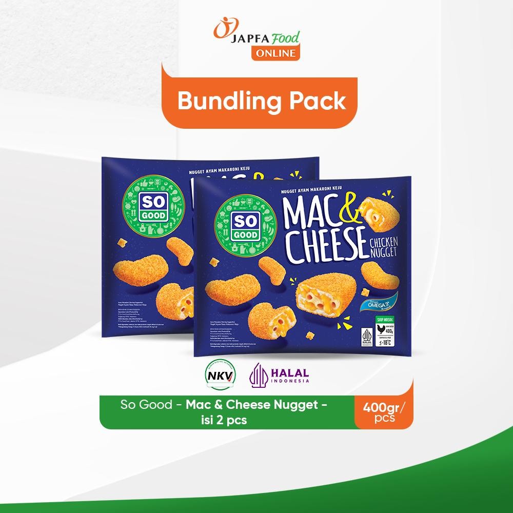 

So Good Mac and Cheese Nugget 400gr - Isi 2 pack