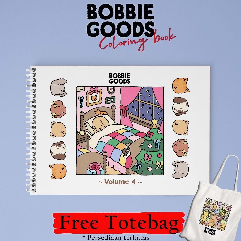 

Bobbie Goods Colng Book Volume 4 Free Totebag