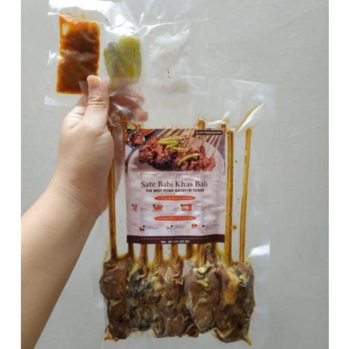 

SATE BABI BAWAH POHON LEGIAN FROZEN VACUUM PACKED JASTIP BALI KS