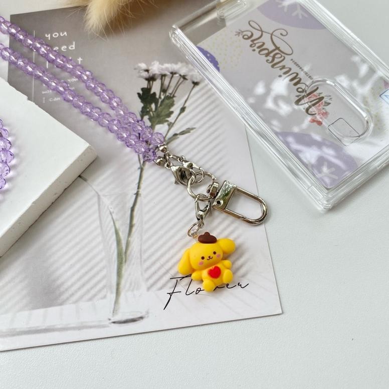 

Ready_Stock_Cod Lanyard Crystal Ceko / Id Card Holder Premium By Newinspire Gq-68