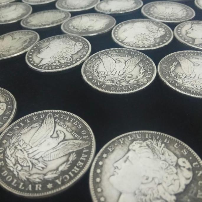 Terlaris Sale Magic Acc: Morgan Dollar Coin Import Ready Stok