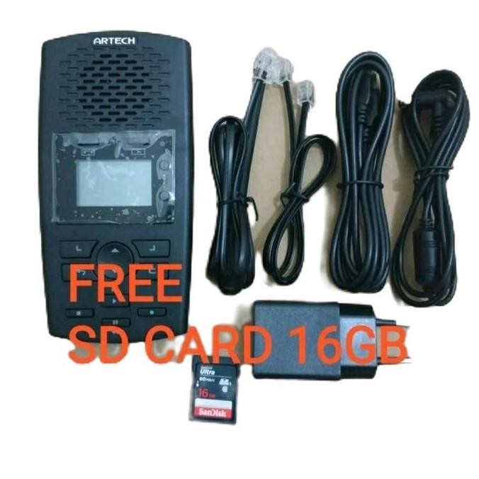 Alat Rekam Perekam Telepon Answering Machine Memory Card Standalone