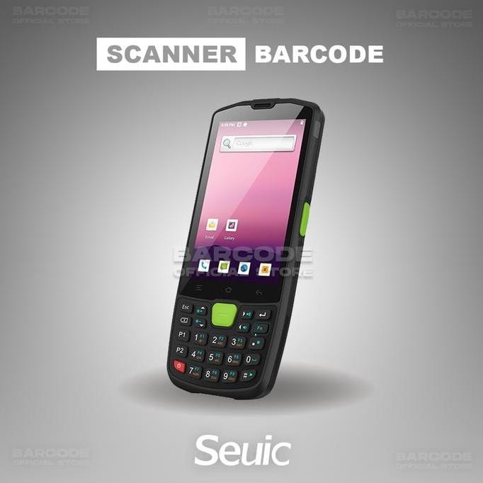 TERMURAH - Mobile Barcode Scanner SEUIC AUTOID Q9 PDT Android 1D 2D PDA Wifi NFC