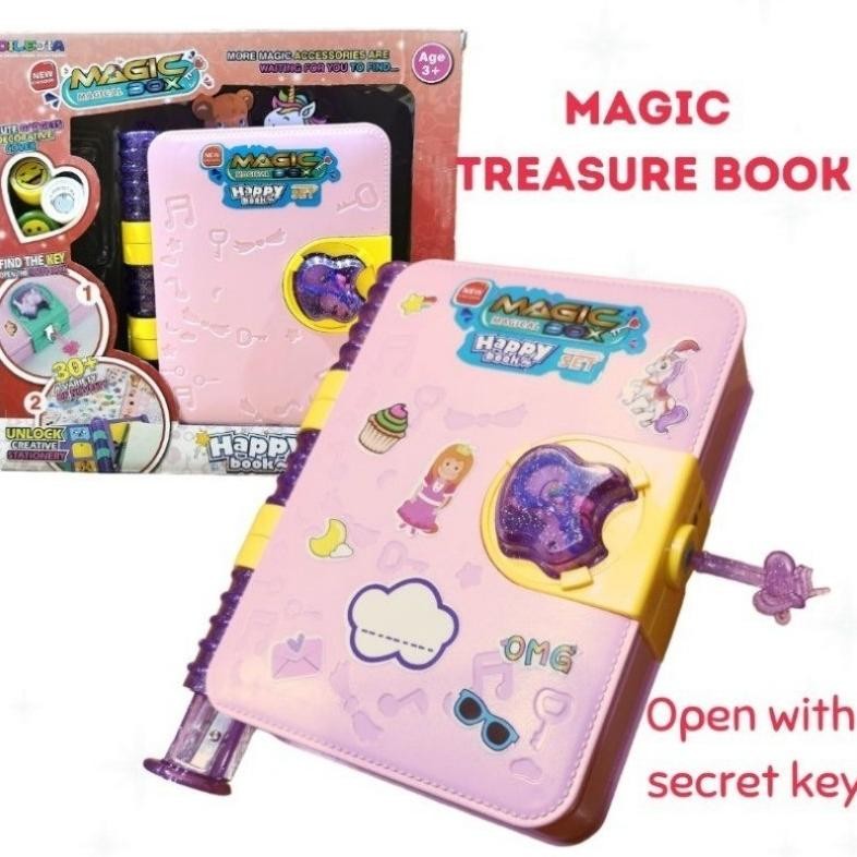 CODMagic Book diary buku agenda notebook anak perempuan laki laki journal buku hadiah gift box
