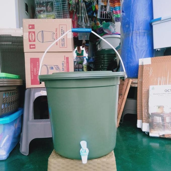 BARU EMBER AIR 22 LITER + KRAN 6 GALON UNTUK CUCI TANGAN ATAU PENAMPUNG AIR