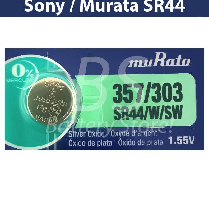 SALE BATERAI KANCING SONY SR44 UNTUK JAM KALKULATOR SR 44 357 303