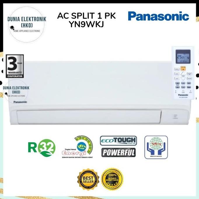 BEBAS ONGKIR - AC Panasonic 1 PK CS-YN9WKJ | Panasonic yn9wkj yn 9wkj R32 ECO TOUGH
