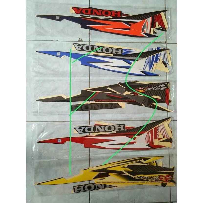 READY STRIPING SUPRA X 125 R 2007