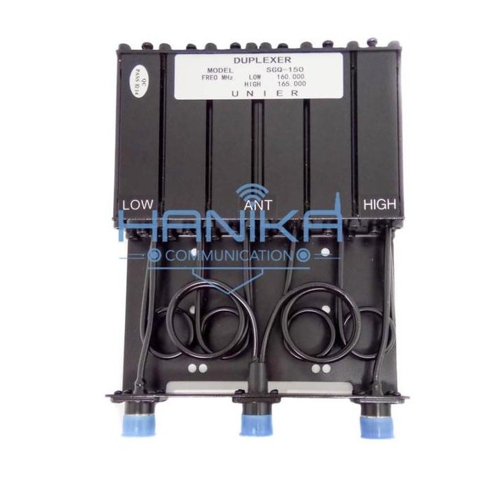 UNIER SGQ-150 Duplexer VHF 155-160MHz Ori Baru Repeater Radio Rig