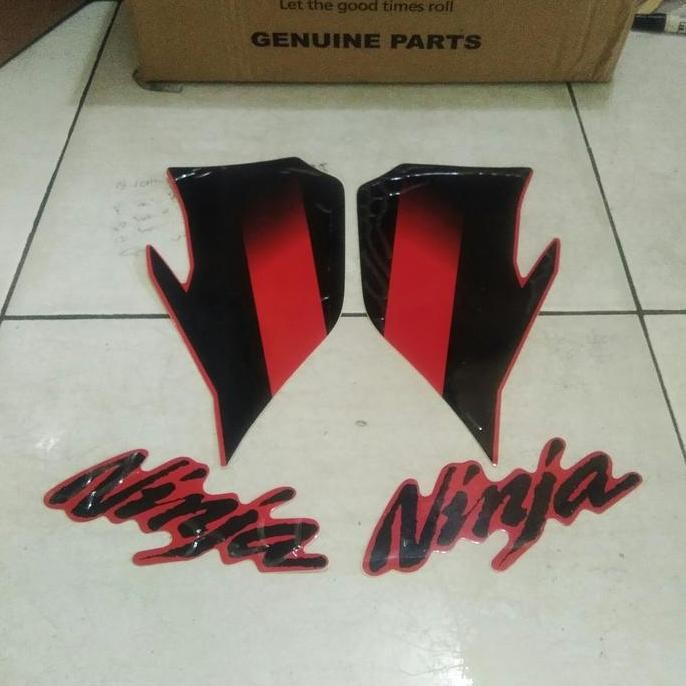 TERMURAH STIKER STRIPING TANGKI NINJA RR NEW 2012 MERAH