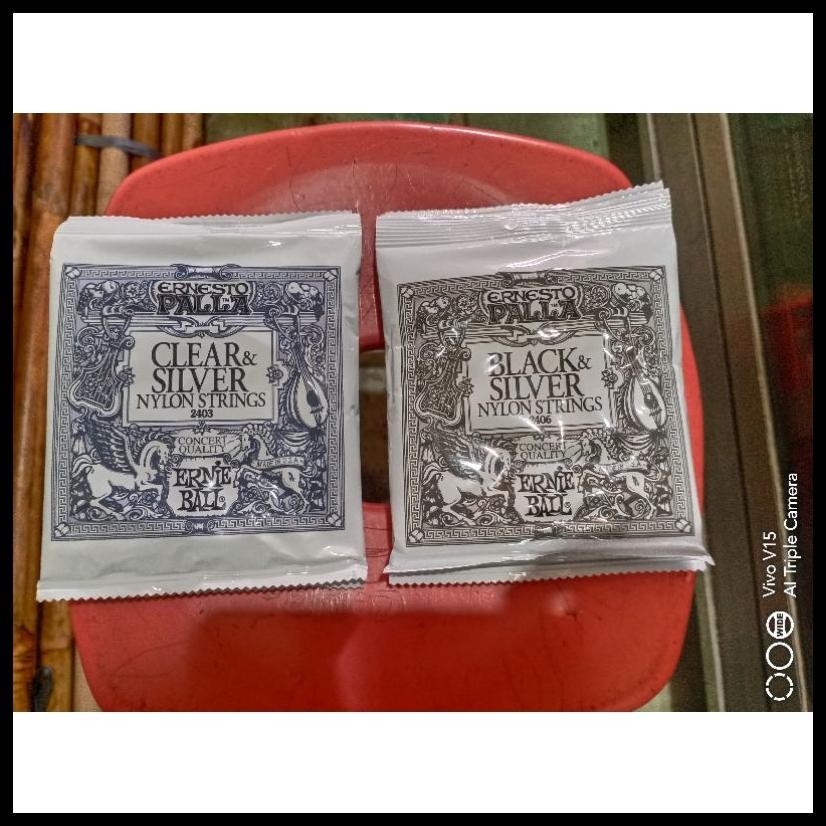 SENAR GITAR AKUSTIK CLASIC NYLON ERNIE BALL ERNESTO PALLA
