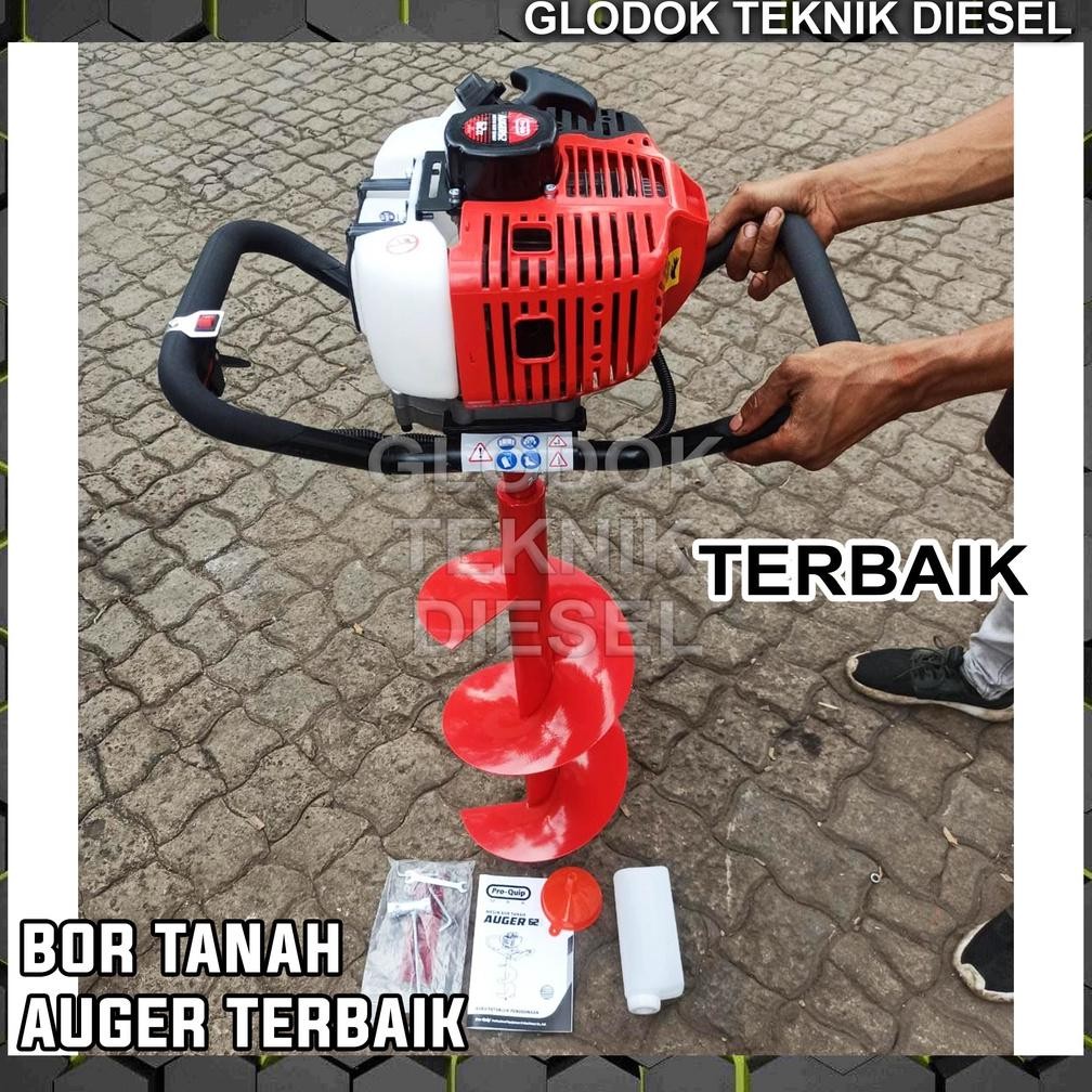 MESIN BOR TANAH 25 CM PROQUIP AUGER 58 / MESIN BOR TANAH PROQUIP TERBAIK