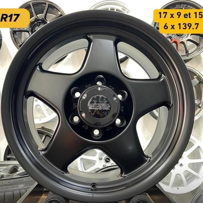 VELG MOBIL R17 BRADLEY FORGED RING 17 PAJERO FORTUNER HILUX STRADA