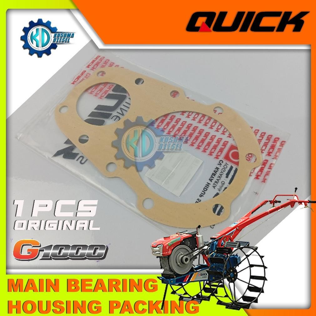MAIN BEARING HOUSING PACKING, G1000 - PAKING TUTUP KLAKER - TRAKTOR - ORIGINAL - QUICK - SPAREPART -