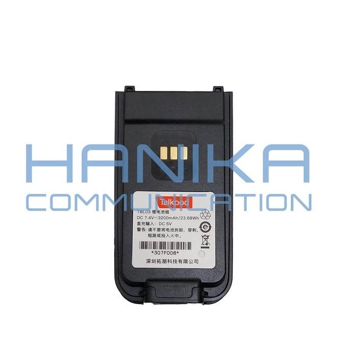 TERBARU - Talkpod TBL03 Baterai 3200mAh Type C N50 N58 N59 HT Battery HT POC