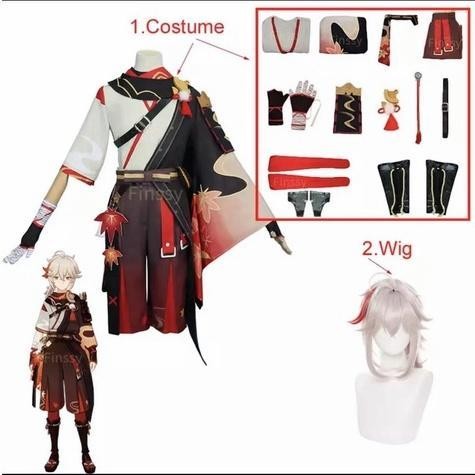 Ac Cosplay Kostum Kazuha Genshin Impact