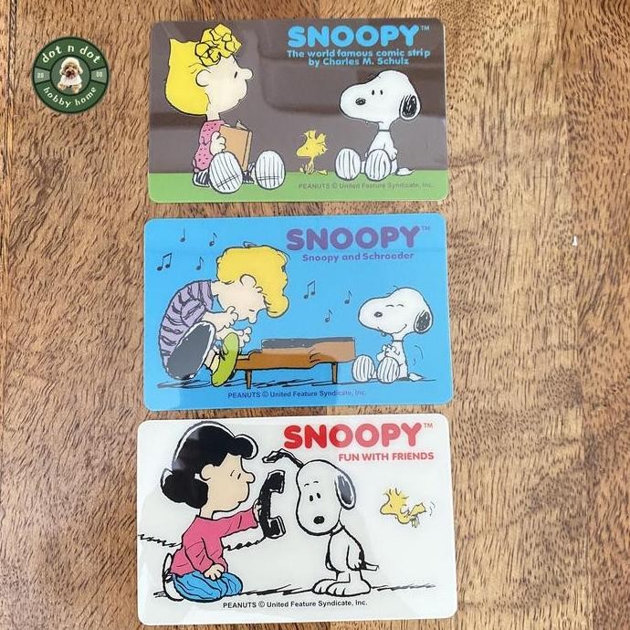 

New Card sticker snoopy