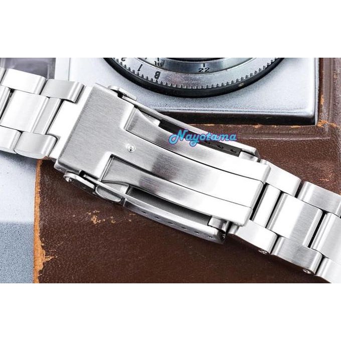 Baru 20mm MILTAT Super 3D Oyster Polished Center Seiko SARB017 with V-claps