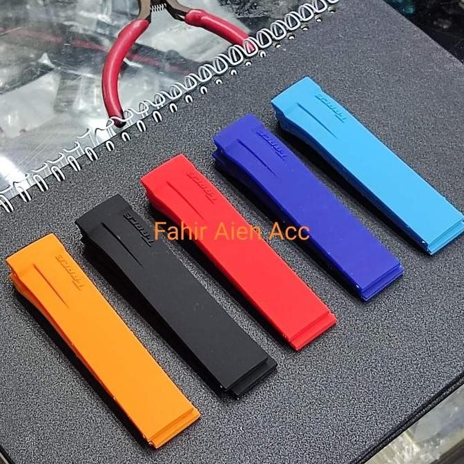 Baru TALI JAM TISSOT T-RACE STRAP RUBBER SILICONE TISSOT TRACE