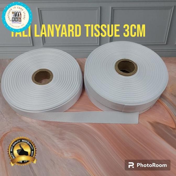 

New Tali Lanyard Tissue 3cm Bahan Lokal Lanyard Printing Sublim 3cm