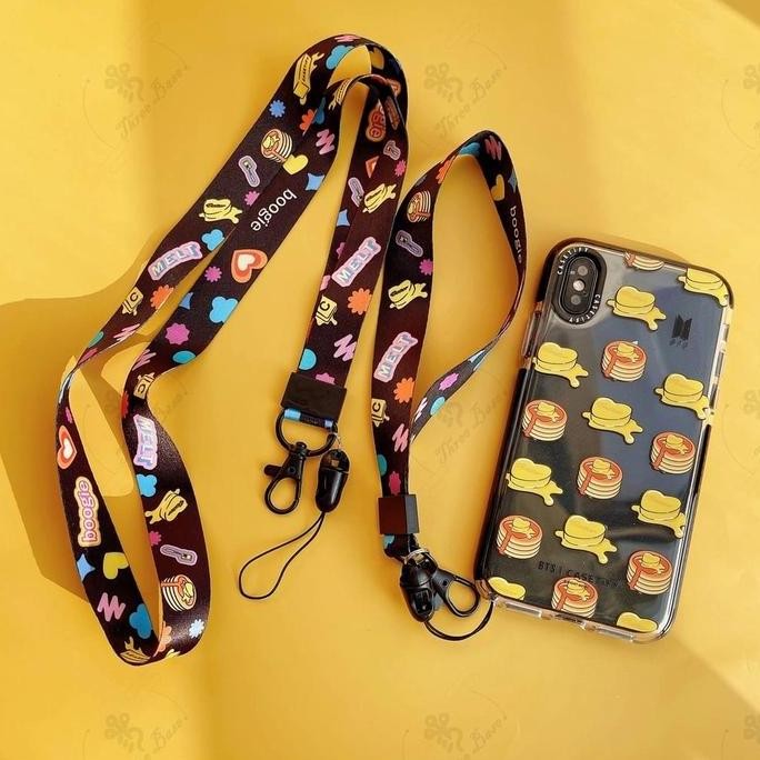 

New 45 cm lanyard tali id card kartu tali gantungan hp bts butter