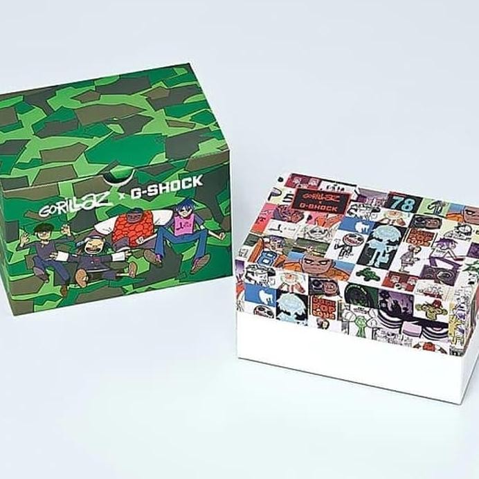 Baru Casio G-Shock X Gorillaz GA-2000GZ-1A / Gshock GA200GZ-1A LIMITED