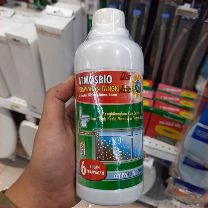 ATMOSBio Septic Tank Treatment Penghilang Bau WC 500 Ml