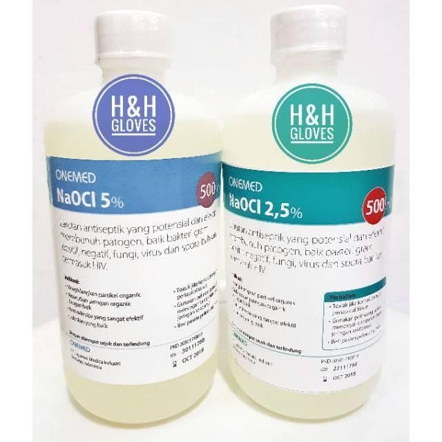 Naocl 2.5% Naocl 5% / Cairan Dental