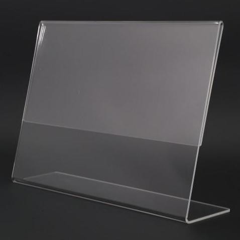 

New Acrylic standing tipe L / A4 Horizontal 29,7x21cm / Acrylic Landscape