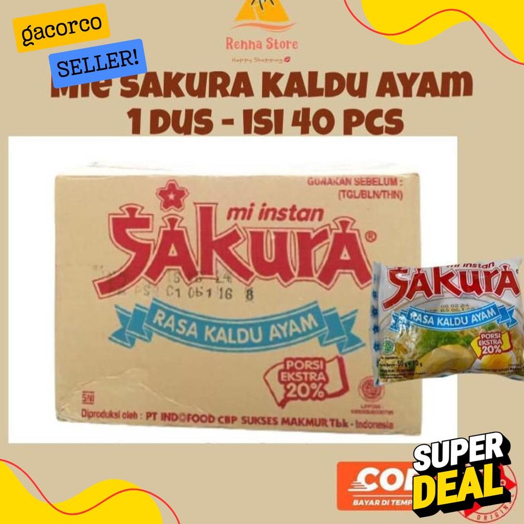 

Ekomie Goreng X Intermie Goreng X Sakura Kuah 60Gr (1Dus Isi 40Pcs) Murah Terlengkap Dan Termurah