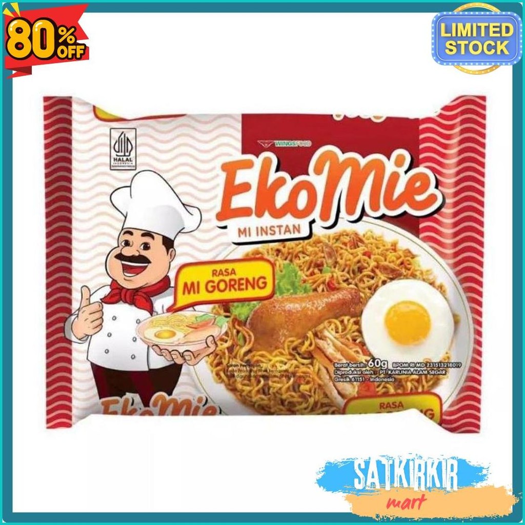 

Ekomie Goreng X Intermie Goreng X Sakura Kuah 60Gr (1Dus Isi 40Pcs) Murah Terlengkap Dan Termurah