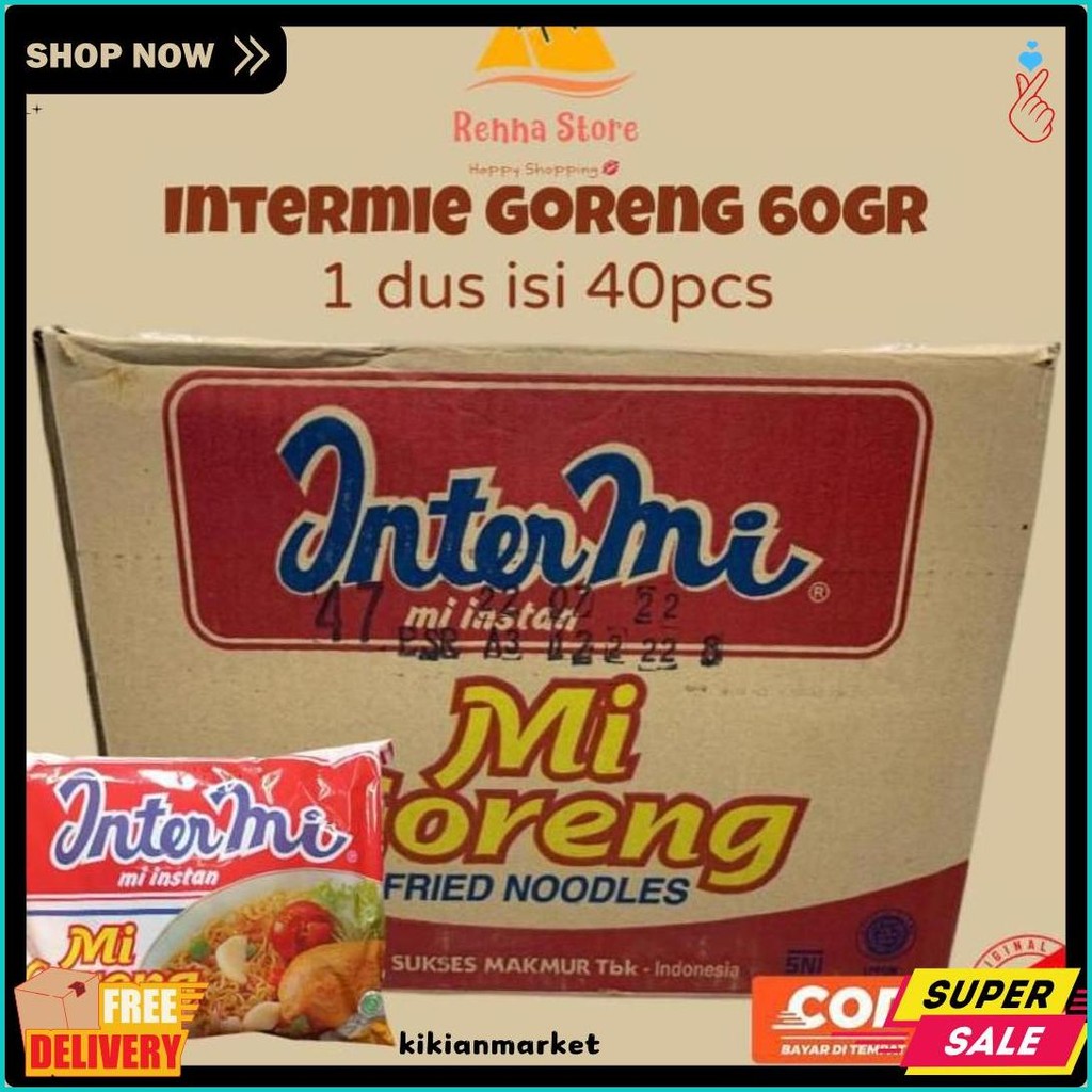 

Ekomie Goreng X Intermie Goreng X Sakura Kuah 60Gr (1Dus Isi 40Pcs) Murah Diskon