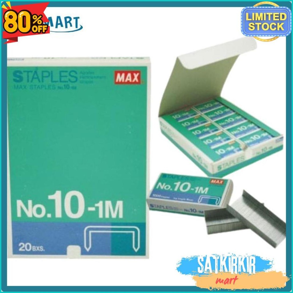 

Max Isi Stapler Hd 10 /Pack Flash Sale! Diskon Hingga 70%
