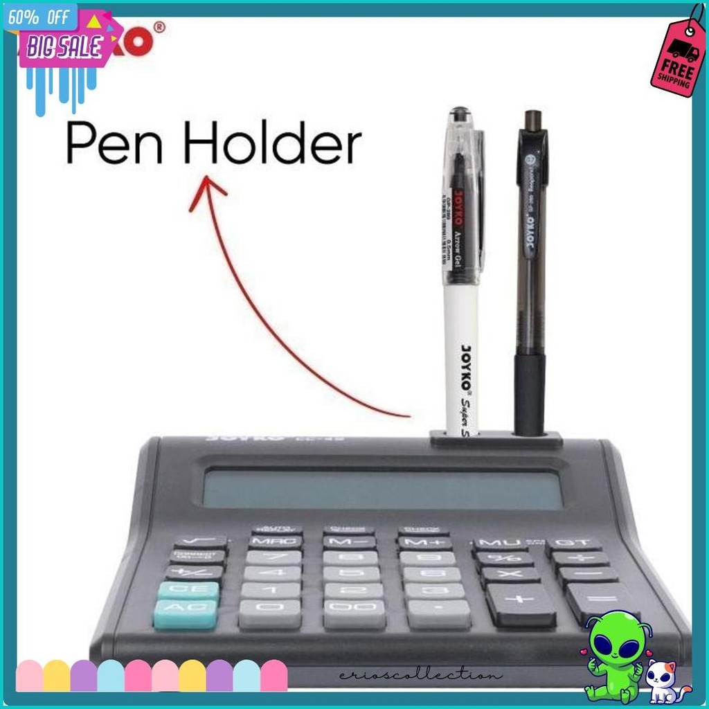 

Kalkulator Dagang 2 Layar Cc 49 Dual Display Calculator 12 Digit Joyko (Gratis Baterai) Flash Sale! Diskon Hingga 70%