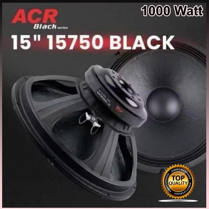Speaker ACR 15Inch 15750 Black New Speaker ACR 15in 15750 1000 Watt Original